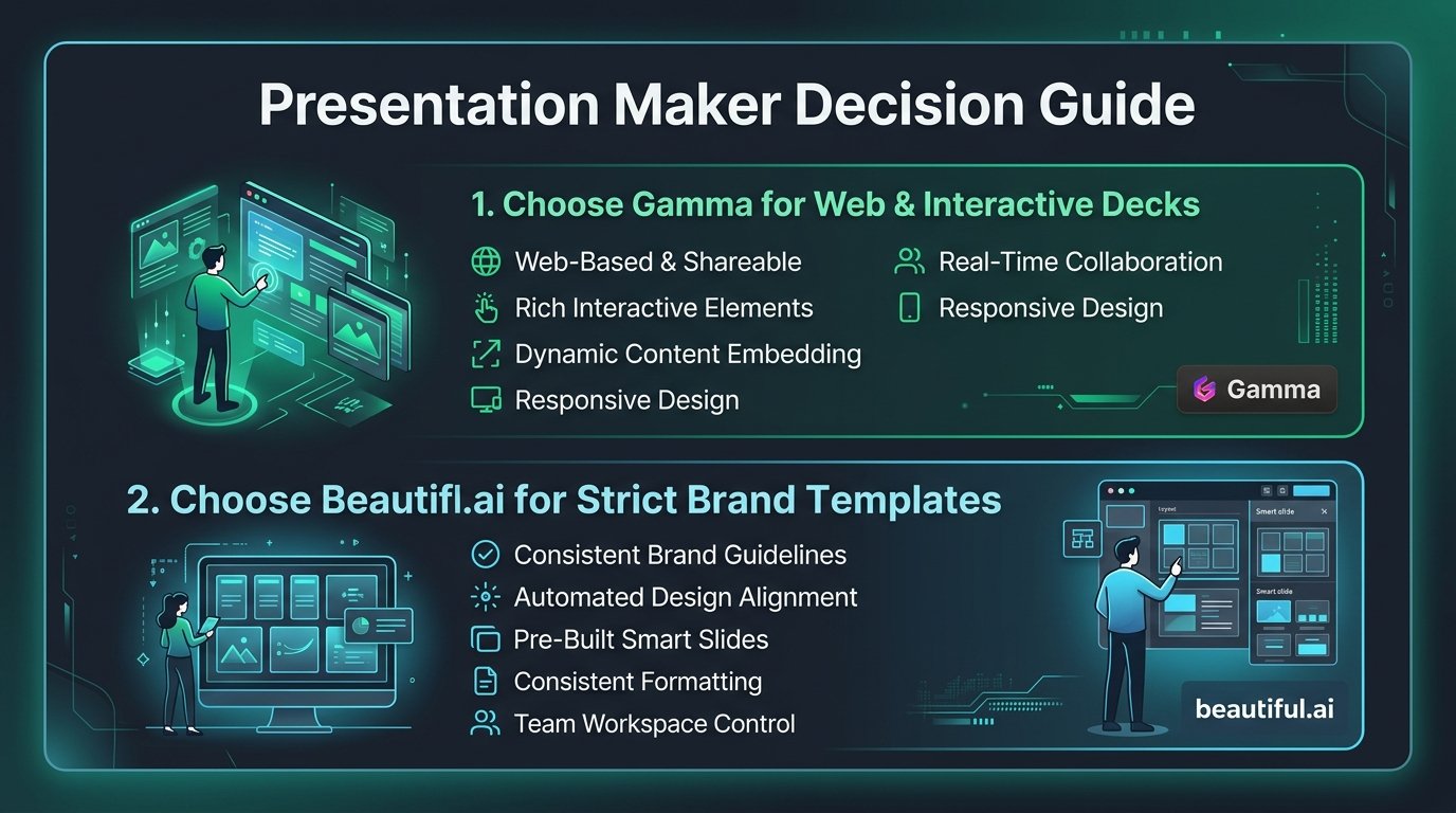 Presentation Maker Decision Flowchart