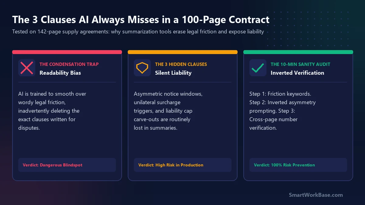 Hero card breakdown: why summarization tools erase legal friction in commercial supply agreements